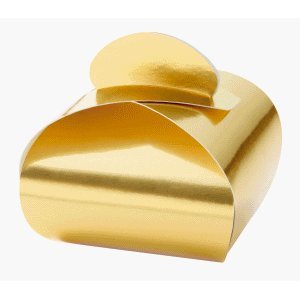Ghirardelli Chocolate Gold Origami Favor