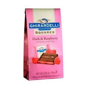 Ghirardelli Chocolate Raspberry Squares Chocolates