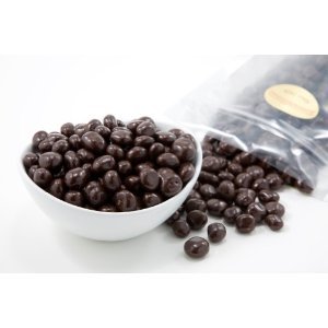 Dark Chocolate Covered Raisins Pound