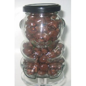 Teddy Glass Chocolate Covered Raisins