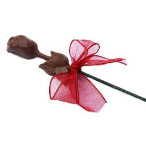Chocolate Long Stem Roses Valentines
