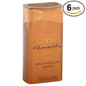 Godiva Milk Chocolate Pearls 1 5 Ounces