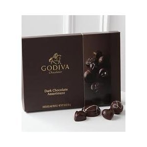 Godiva Small Dark Chocolate Assortment