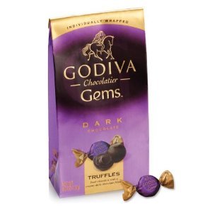 Godiva Gems Chocolate Truffles Count