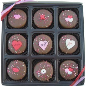 Valentines Gift Milk Chocolate Cookies