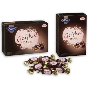Geisha Dark Chocolates Hazelnut Filling