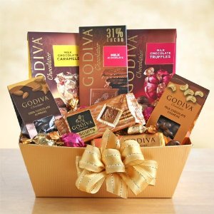 Godiva Milk Chocolate Gift Basket